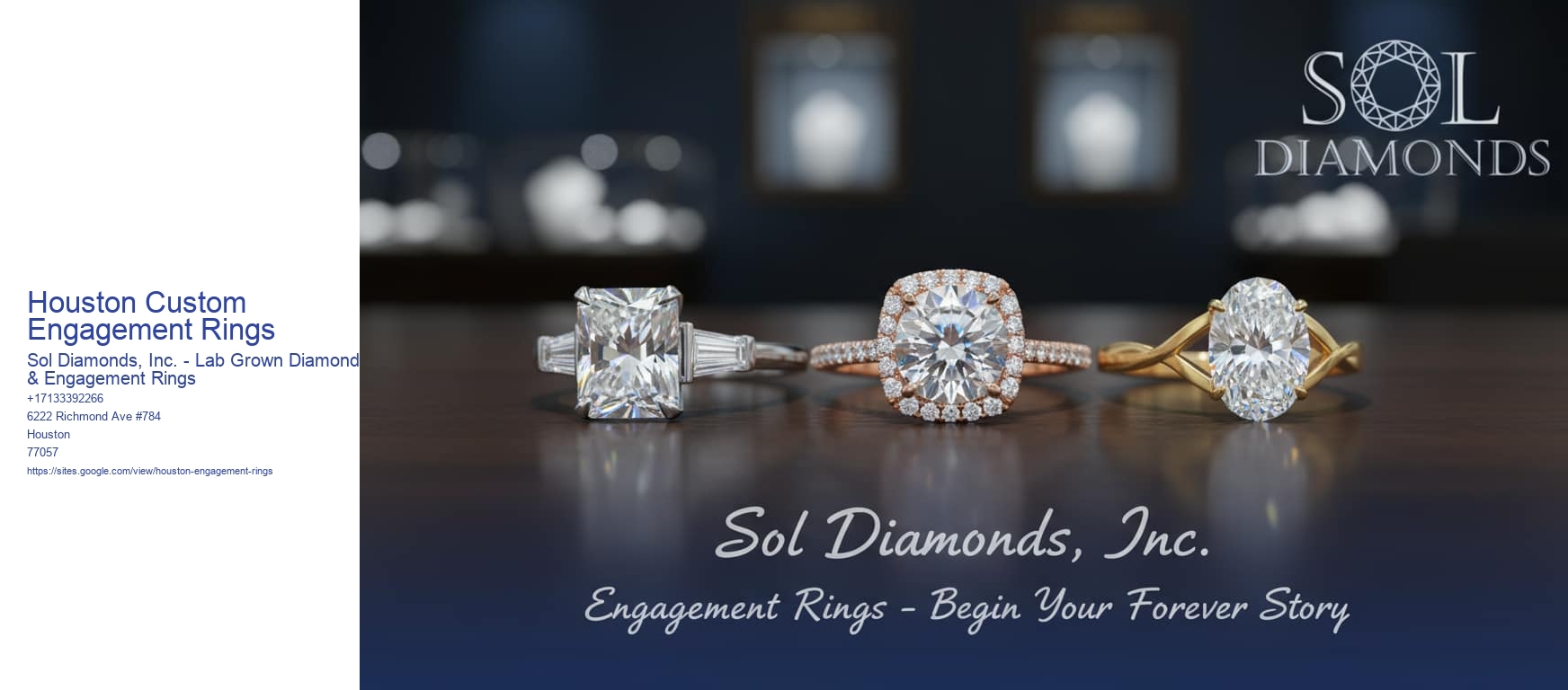 Houston Custom Engagement Rings